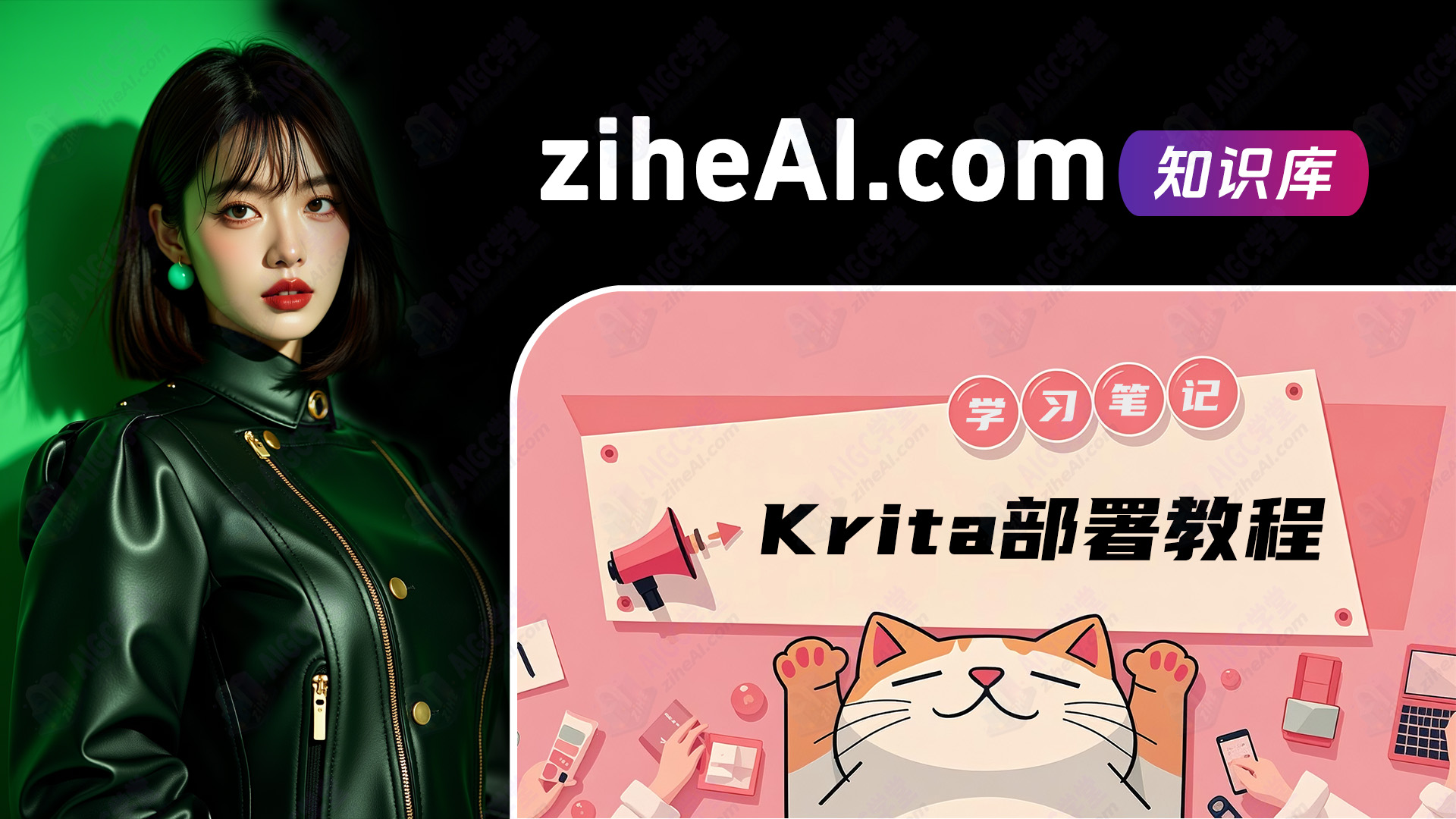 开源免费的实时AI绘画软件Krita部署教程