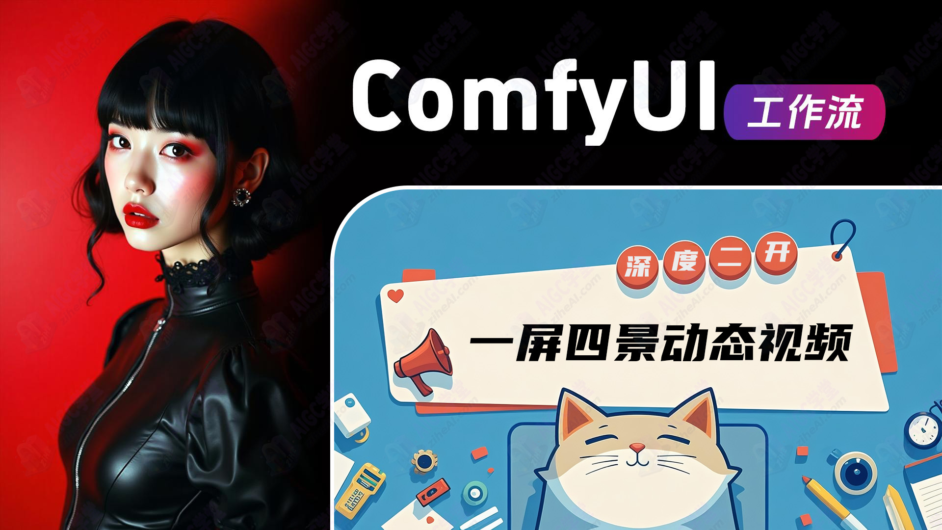 1.2一屏四景动态图&动态视频